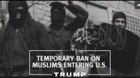 La première publicité télévisée de Donald Trump rappelle la promesse controversée du candidat républicain : empêcher les musulmans d'entrer sur le sol américain.