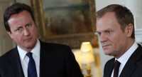 Brexit : négociations difficiles entre David Cameron et Donald Tusk