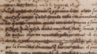 très ancien manuscrit saint Ignace restauré photo