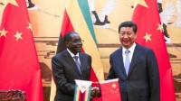 président Zimbabwe secours Chine dispute Mer Chine Sud