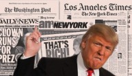 Trump maltraité par les médias des Etats-Unis : l’opinion n’a plus confiance