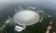 La photo&nbsp;: Le plus gros radiotélescope au monde est entré en service dimanche en Chine