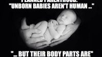 rapport trafic organes foetus Planned Parenthood Commission congrès Etats Unis