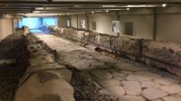 Un Macdo Musée sur une voie romaine
