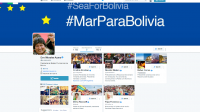 capture écran tweeter Evo Morales pape photo