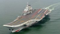 premier porte avions construction chinoise prendre la mer