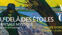 étoiles paysage mystique Monet Kandinsky Peinture Exposition