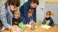 Allemagne Inaugure Démocratie Jardin Enfants
