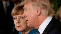 Etats Unis Allemagne Trump Merkel amis