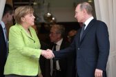 Poutine et Merkel se mettent d&rsquo;accord pour l&rsquo;envoi de casques bleus dans <em>toutes</em> les zones de l&rsquo;Ukraine de l&rsquo;Est