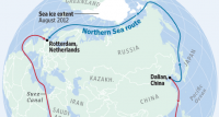 La Chine et la Russie s’engagent à développer une « Route de la soie glacée »