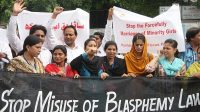 ministre affaires religieuses Pakistan loi contre blasphème