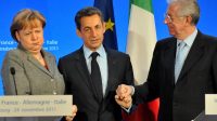 Monti nie l’existence d’un complot de Bruxelles, Merkel et la Deutsche Bank contre Berlusconi en 2011
