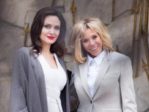 Brigitte Macron a reçu Angelina Jolie à l’Elysée&nbsp;: la  nouvelle démocratie en marche et en majesté