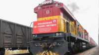 Nouveau lien ferroviaire maritime fret Chine Europe