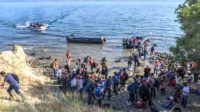 12000 migrants réfugiés clandestins Lesbos 2017