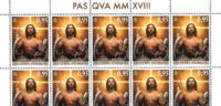 Le portail de l’Eglise catholique d’Allemagne vante le « Jésus musclé » sur le nouveau timbre de Pâques du Vatican