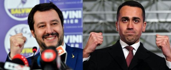 euro Législatives Italie Di Maio Salvini M5S Ligue