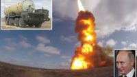 Vladimir Poutine nouveau tir essai missile anti satellites