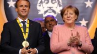 prix Charlemagne rêveur Macron