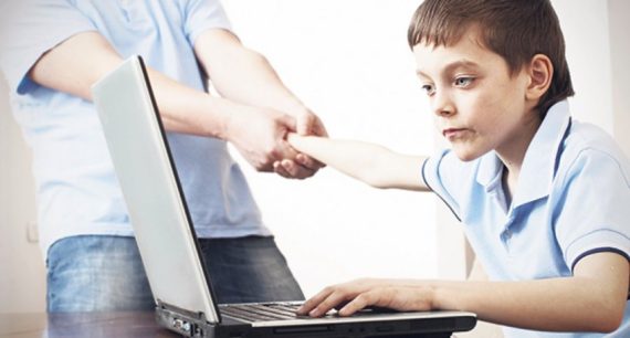 Telegraph Internet enfants addiction Royaume Uni