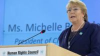 Michelle Bachelet, socialiste sectaire amie de Castro et de Chavez, futur « Haut-commissaire aux Droits de l’Homme » de l’ONU