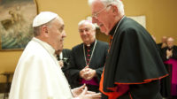 cardinal protégé pape Francois Cormac Murphy OConnor Saint Gall