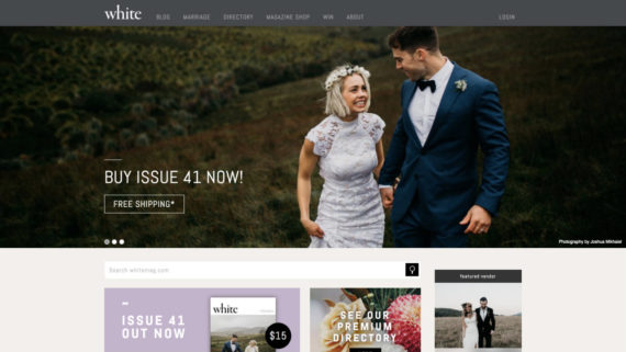 magazine australien mariage White refus couples homosexuels ferme