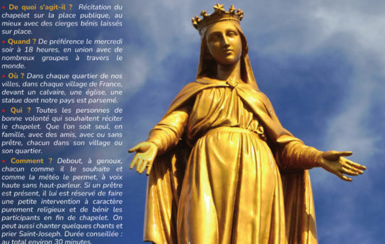Un entretien avec Louis-Pierre Laroche, fondateur des chapelets publics « La France prie » pour implorer la protection de la Vierge Marie