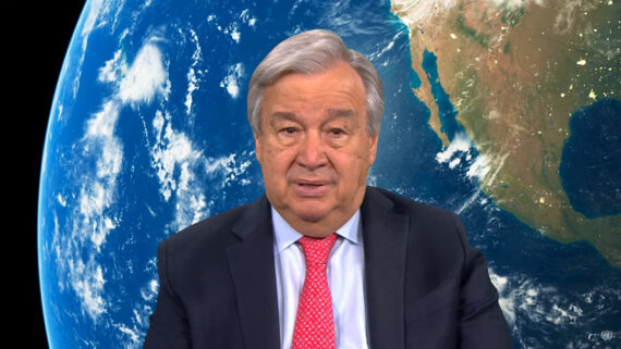 Antonio Guterres Earth Day