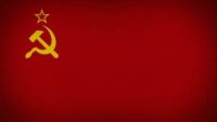 Poutine drapeau rouge URSS