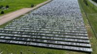 panneaux solaires détruit grêle