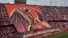 Photo diable installe foot