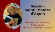 Session saint Thomas d'Aquin – Du 12 au 14 juillet 2025