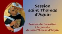 Session saint Thomas Aquin