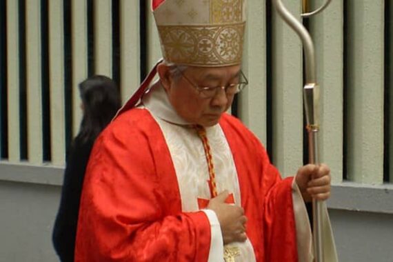 cardinal Zen église rouge