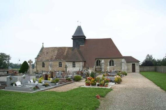 église vandalisée Panilleuse Eure