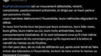 Enthoven jugé injure publique
