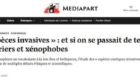 Mediapart Espèces invasives Antifa