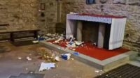 Profanation de l’église de Saint-Hilaire-du-Harcouët Profanation de l’église de Saint-Hilaire-du-Harcouët