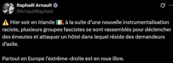 Raphaël Arnault peste brune