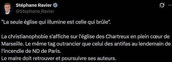 Marseille tags antichrétiens Chartreux