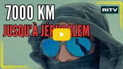7.000 km jusqu’à Jérusalem
