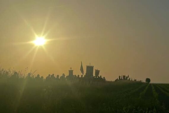 20.000 pèlerins routes Chartres