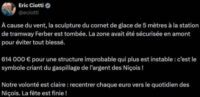 614.000 euros le cornet de glace : autant en emporte le vent… 614.000 euros le cornet de glace : autant en emporte le vent…