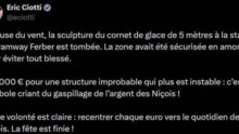614.000 euros cornet glace