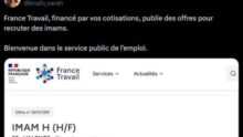 France Travail recrutement imams