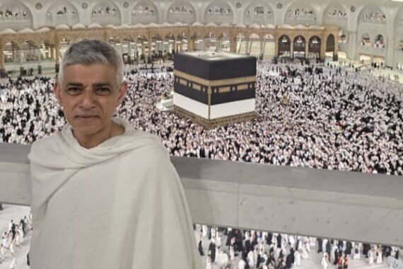 Londres Khan pèlerinage Mecque