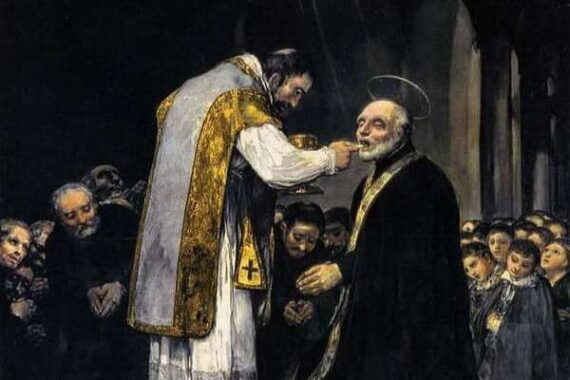Vatican communier genoux langue