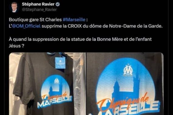 tee-shirt OM efface croix